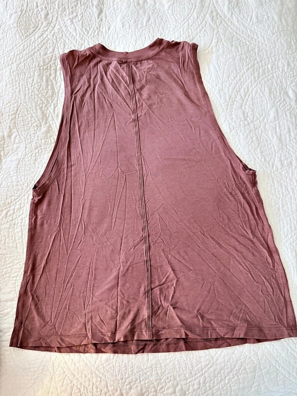 Lululemon basic Pink Muscle Tank Top - Picture 2 of 2